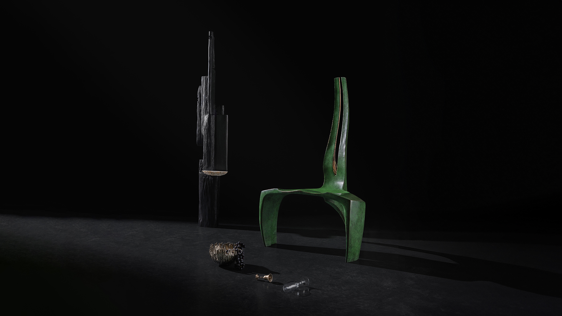 Works by Alun Heslop